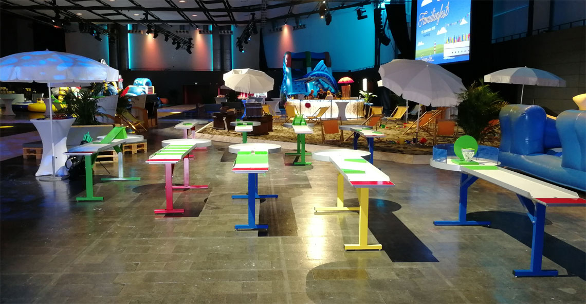 Minigolfbahn Buero