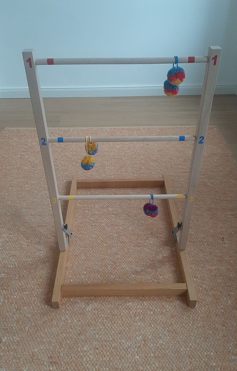 So wird Leitergolf gespielt